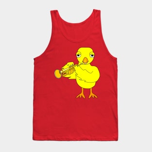 Trumpet Chick Tank Top